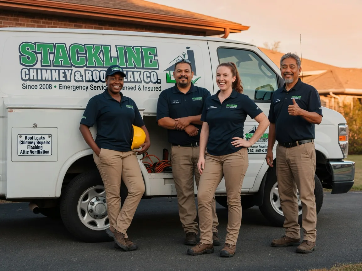 Chimney flashing repair company in Greenbush, ME